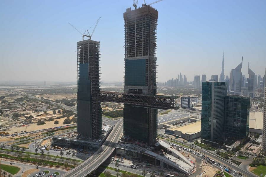 Dubai sovereign wealth fund skyscraper has featured double-decker lifts in it