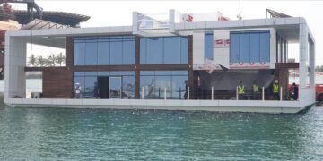 The environment-friendly floating house launched in UAE , first unit sold for Dh20 million