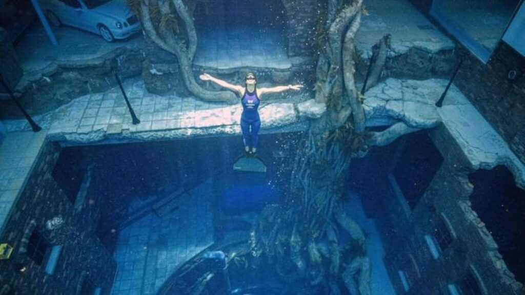 World’s Deepest diving pool in Dubai