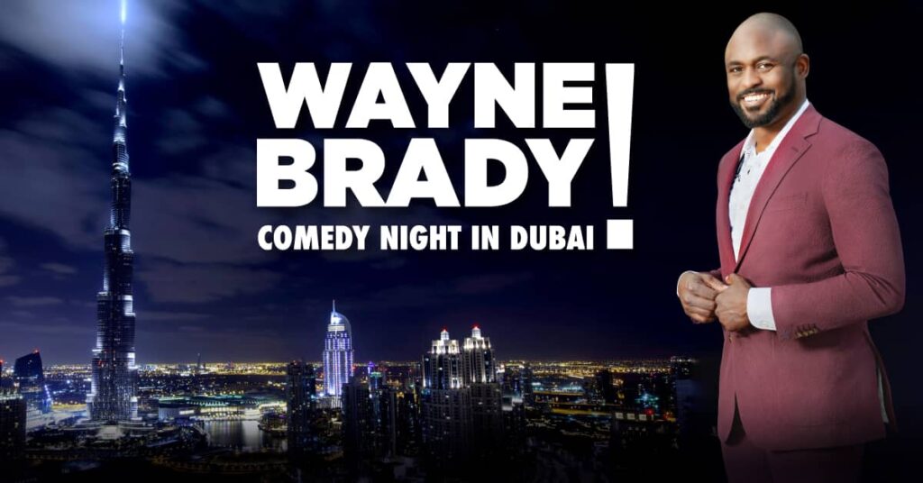 WAYNE BRADY – COMEDY NIGHT IN DUBAI