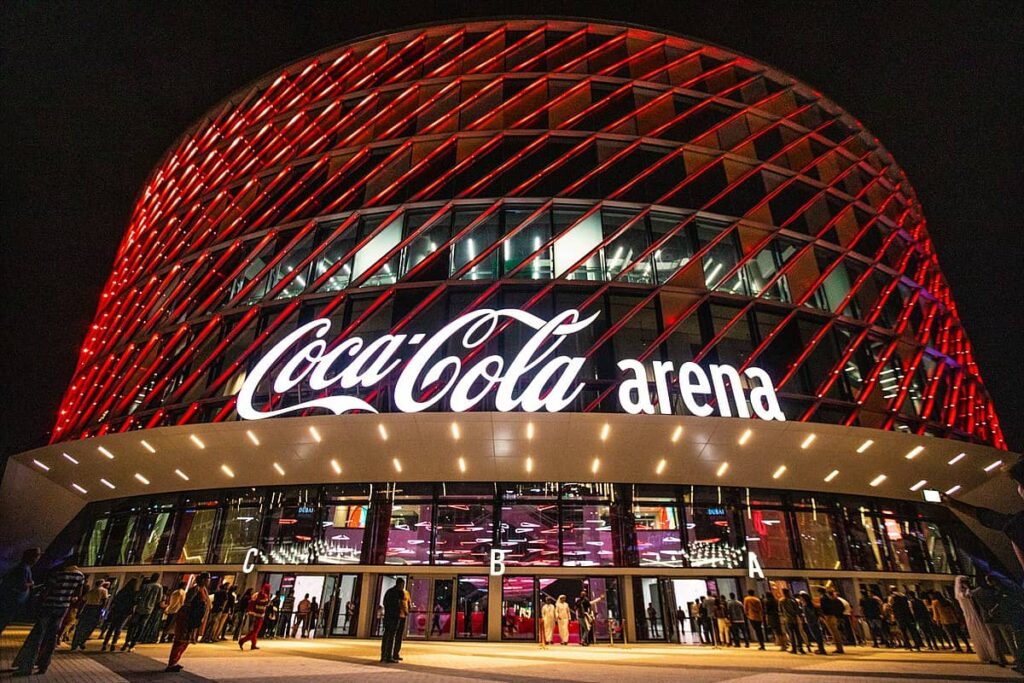 Dubai’s upcoming events for 2021 at Coca Cola Arena