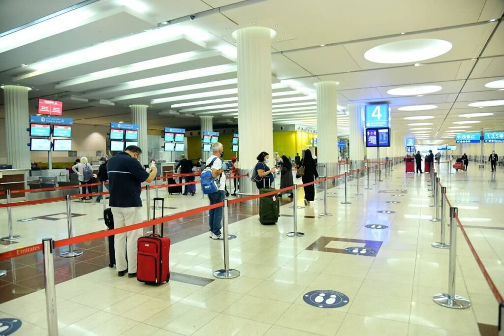 The process for applying for ICA approval or GDRFA approval to return to the UAE