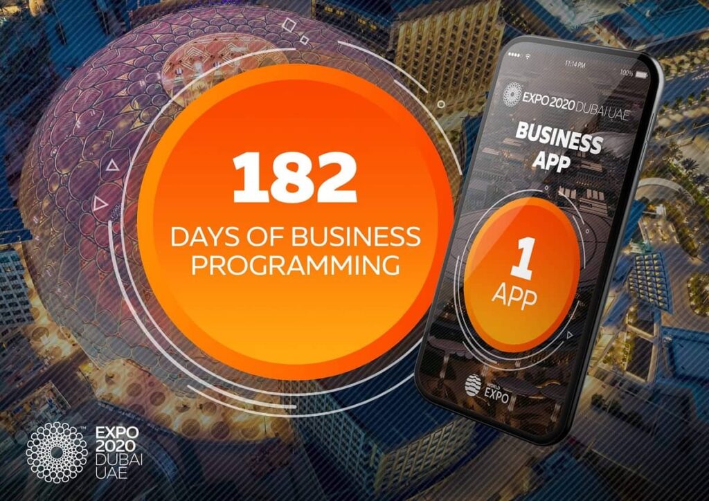 Expo 2020 Dubai app - Create your own journey