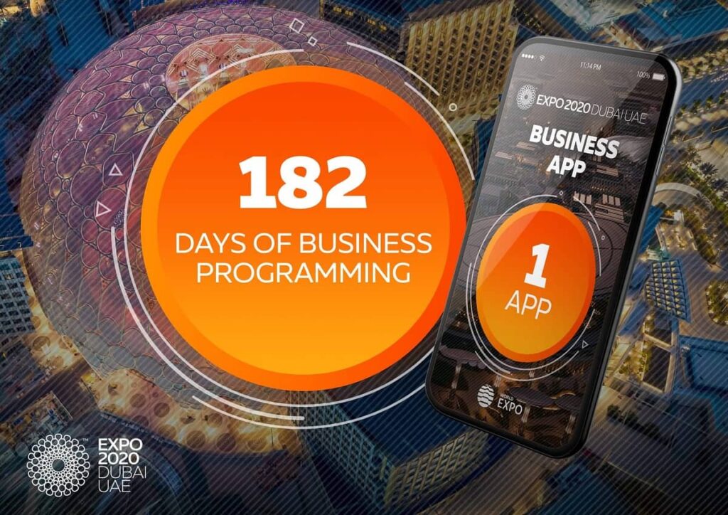 Expo 2020 Dubai app - Create your own journey