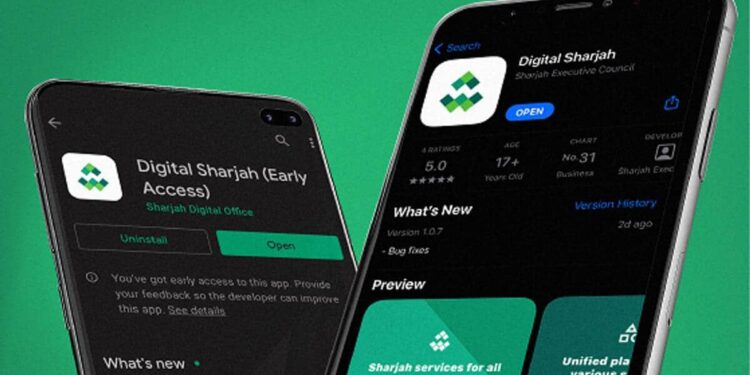 Learn how to use the Sharjah government's Digital Sharjah app