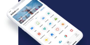 Can one sponsor relatives through the DubaiNow app for a residence visa?