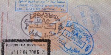 How to apply for a five-year UAE tourist visa through a typing center?