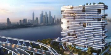 One, the record-breaking luxury tower on Palm Jumeirah, has been completed