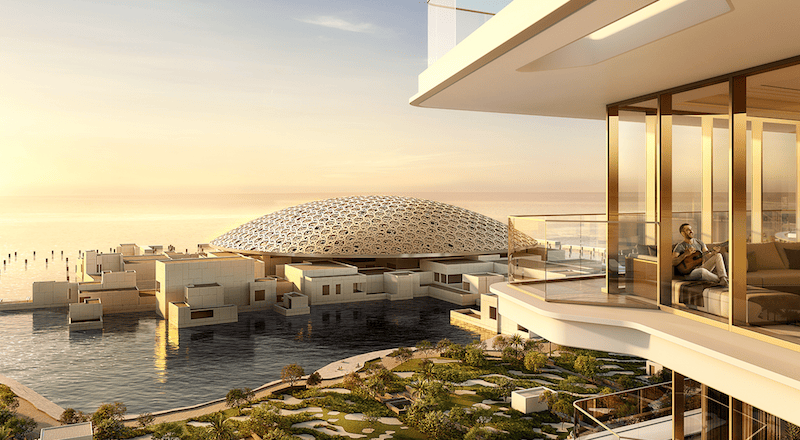 The Louvre Abu Dhabi Residences to be built on Saadiyat Island by Aldar