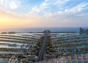 Dubai has the third-largest row of billionaires in the world, on the Palm Jumeirah