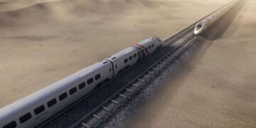 The new railway network will reduce travel time between Oman and the UAE to 47 minutes