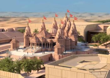 An overview of Abu Dhabi's new Hindu temple