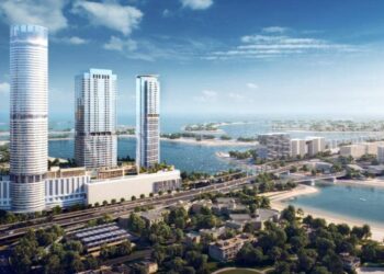Palm Beach Towers 3 - a beachfront residence - has been launched by Nakheel