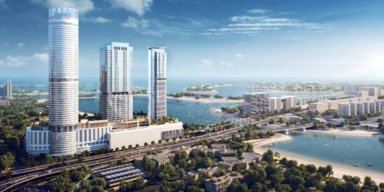 Palm Beach Towers 3 - a beachfront residence - has been launched by Nakheel