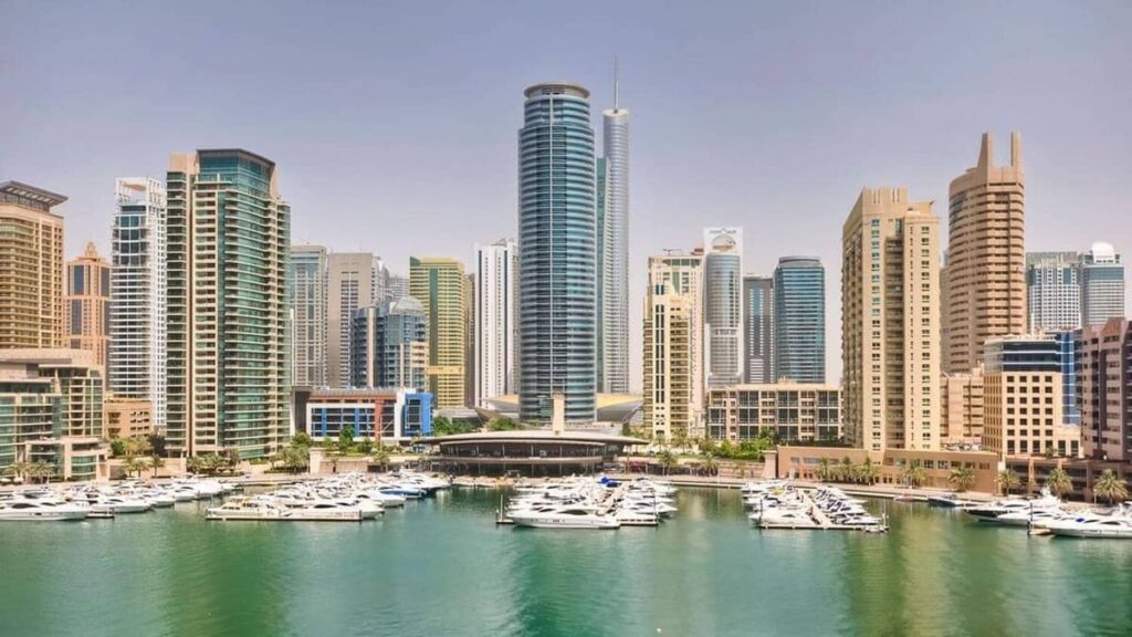 The largest residential land in Dubai Marina has been sold for a record Dh690 million