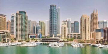 The largest residential land in Dubai Marina has been sold for a record Dh690 million