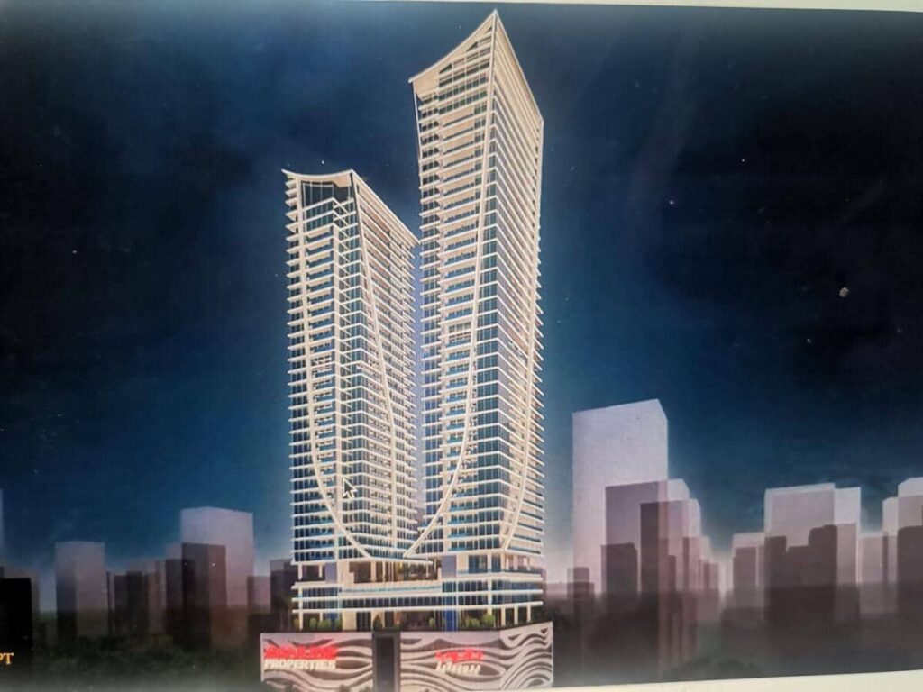 The Dh550-million twin tower project in Dubai sold out on the day of its launch