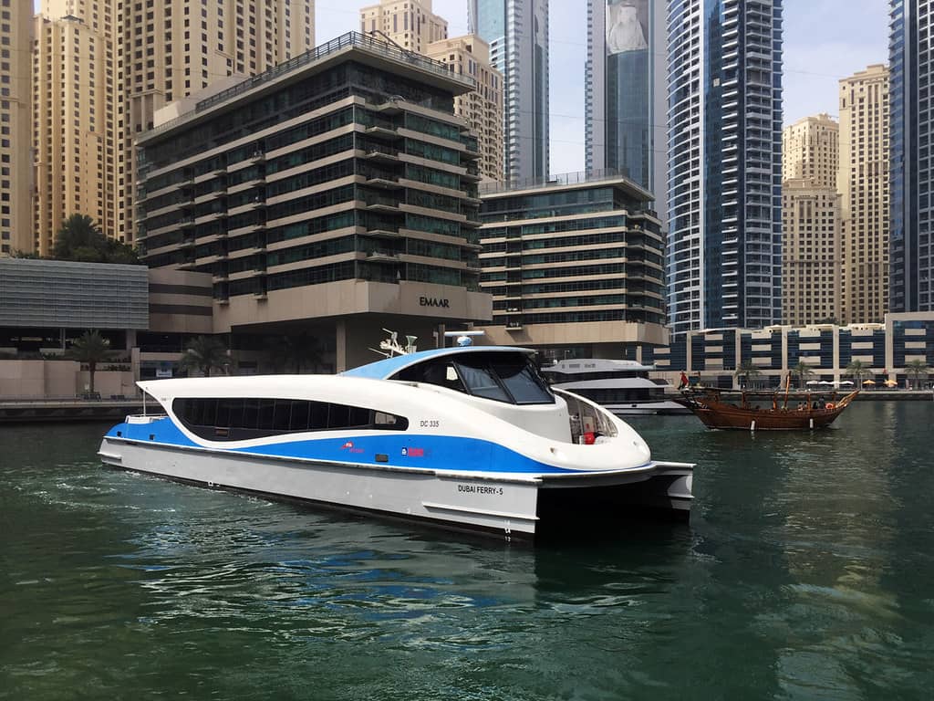 The Dubai Water Taxi, Dubai Ferry, and Dubai Water Bus Explained
