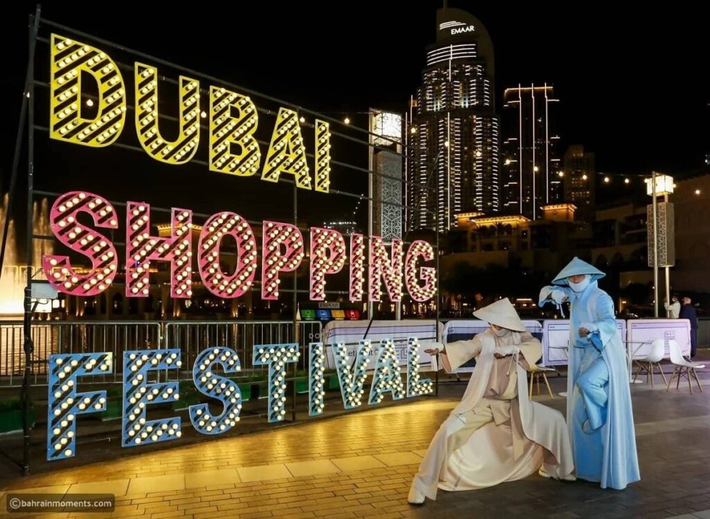 During Dubai Shopping Festival, you can watch the viral drone light show
