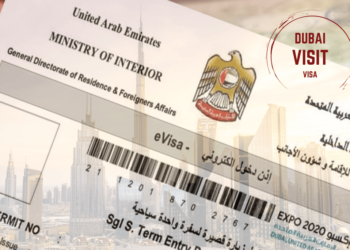 In the UAE, how to apply for a 90-day visit visa for friends and family