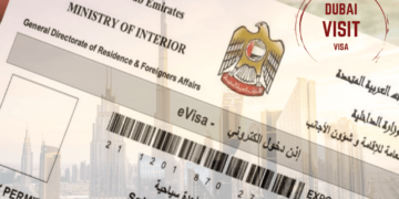 In the UAE, how to apply for a 90-day visit visa for friends and family