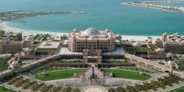 Emirates Palace, Abu Dhabi's leisure destination, is now a Mandarin Oriental property