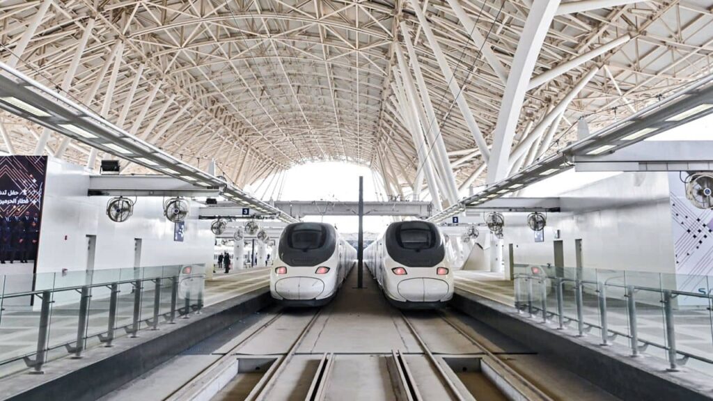 How to use the Haramain High-Speed Railway between Mecca and Medina in Saudi Arabia