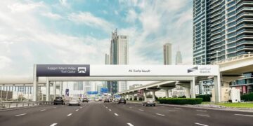 When is the Salik toll gate free in Dubai?
