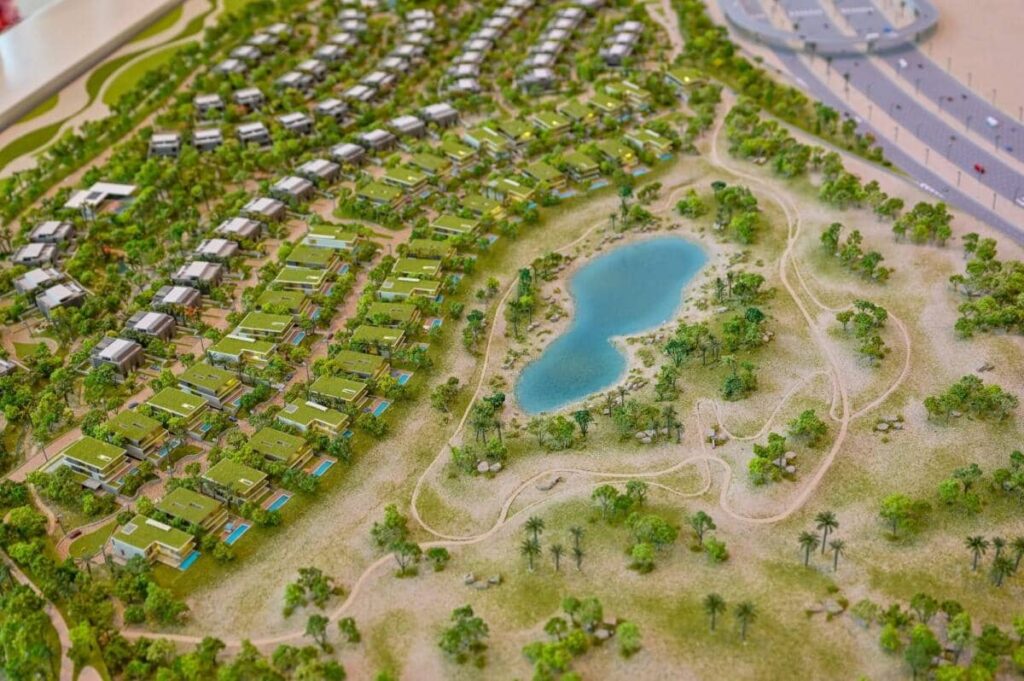 There are 5 reasons to live at Expo City Dubai: hiking trails, roaming gazelles, car-free lanes
