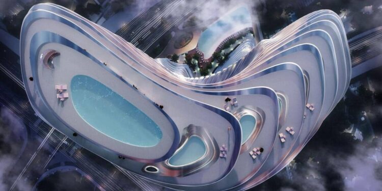 An ultra-luxury tower in Dubai will allow residents to drive all the way to their floor