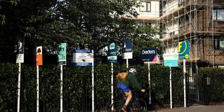 Rental prices in London hit record levels as demand outstrips supply