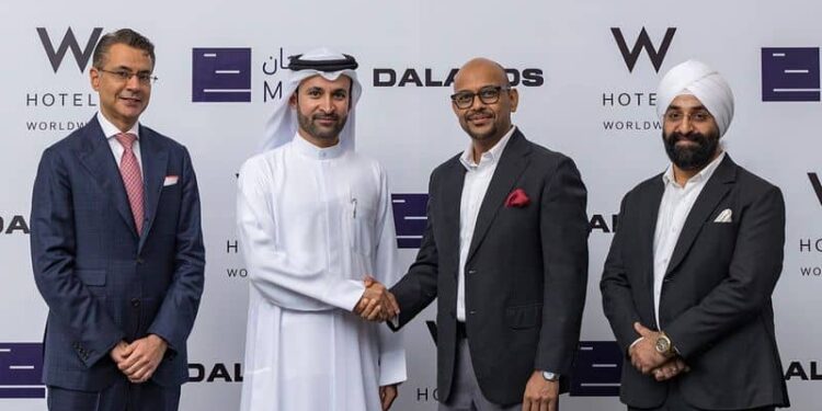 On Al Marjan Island in Ras Al Khaimah, the first W hotel will open in 2027