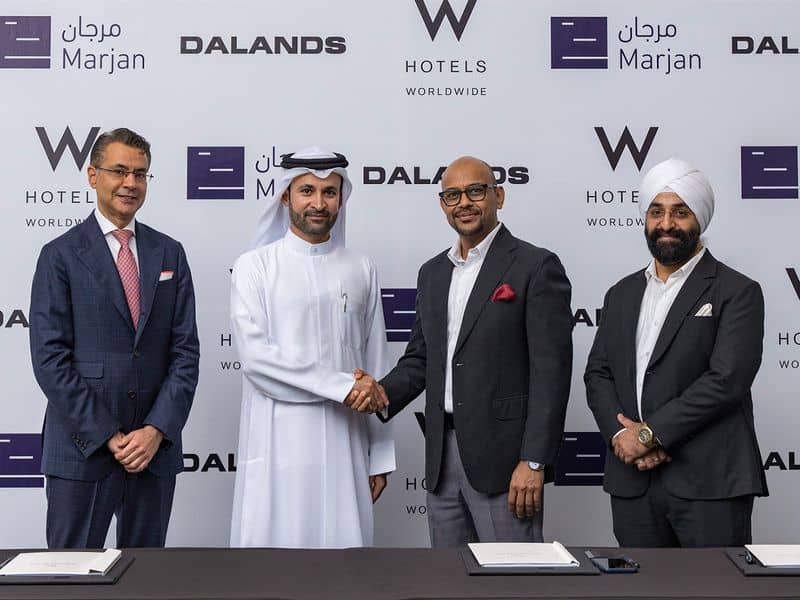 On Al Marjan Island in Ras Al Khaimah, the first W hotel will open in 2027