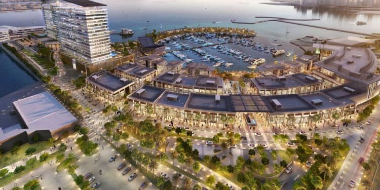 Bahrain Marina, a mixed-use development worth $525 million, begins construction