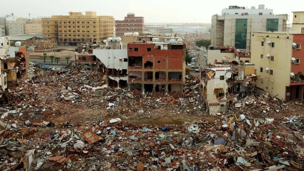 The value of rents paid to residents of demolished neighborhoods in Jeddah amounts to $237.2 million