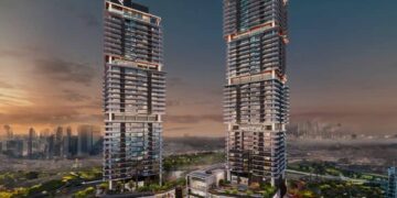 Dubai's new superhigh-rise hub - Downtown District - gets twin towers