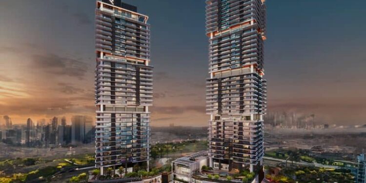 Dubai's new superhigh-rise hub - Downtown District - gets twin towers