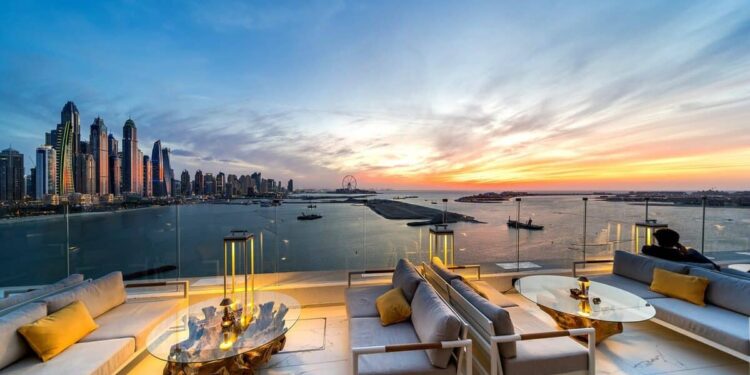 For $163.48 million, Dubai's largest penthouse goes on sale with mini golf, a cinema, and ten parking spots