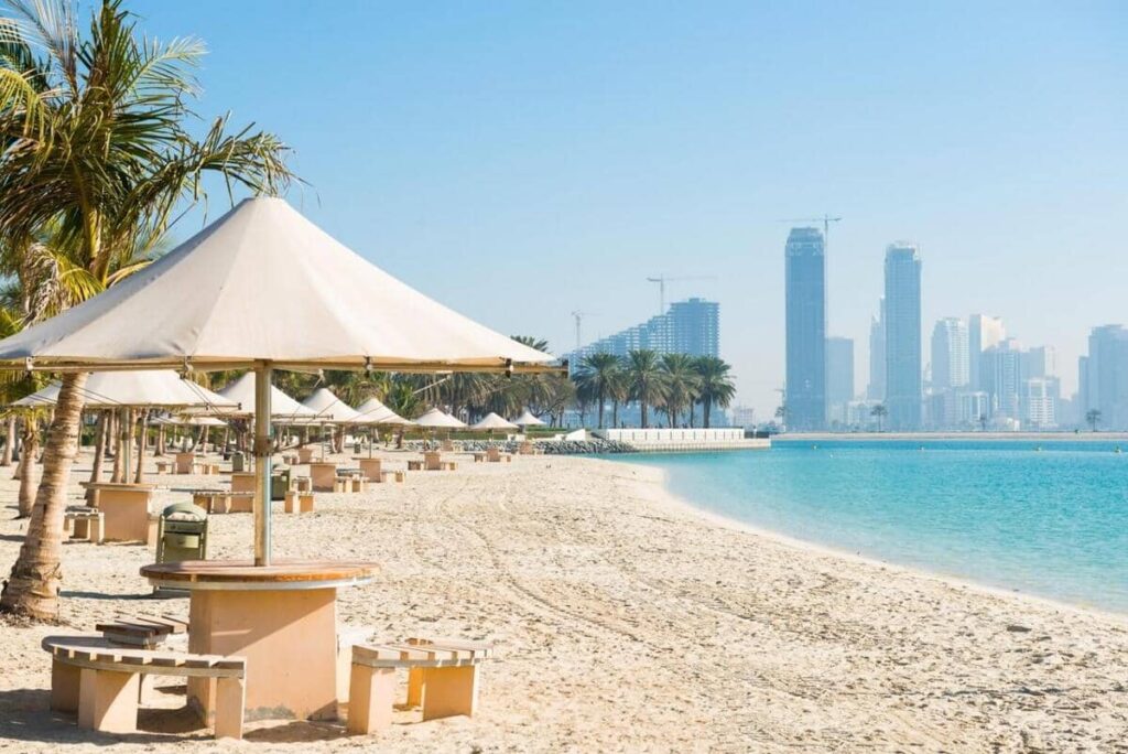 All you need to know about booking a chalet at Al Mamzar Beach Park for the whole day for Dh150 in Dubai's winter