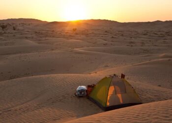 Camping in the desert in the UAE? Keep these 7 rules in mind to protect the environment