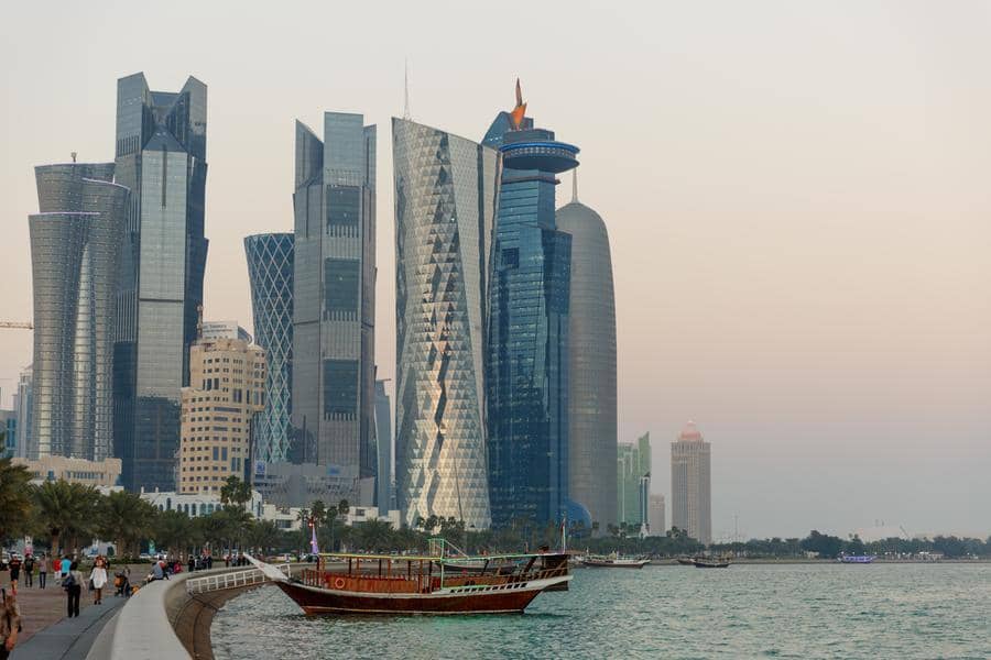 The volume of real estate trading in Qatar in January reached $521 million