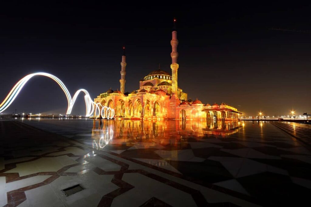 The 13th Sharjah Light Festival illuminates historic landmarks
