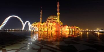 The 13th Sharjah Light Festival illuminates historic landmarks