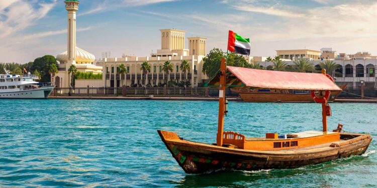 Abra rides along Dubai's creek: Deira Old Souq Station reopens