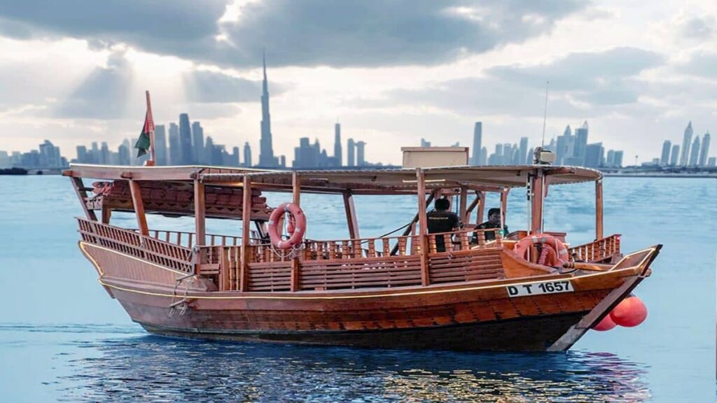 Discover Dubai's past and present: Cruise Dubai Canal in a petrol heritage abra (Only Dh25!)