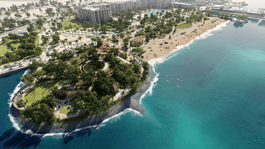 Yas Bay Waterfront will have two beaches developed by Miral