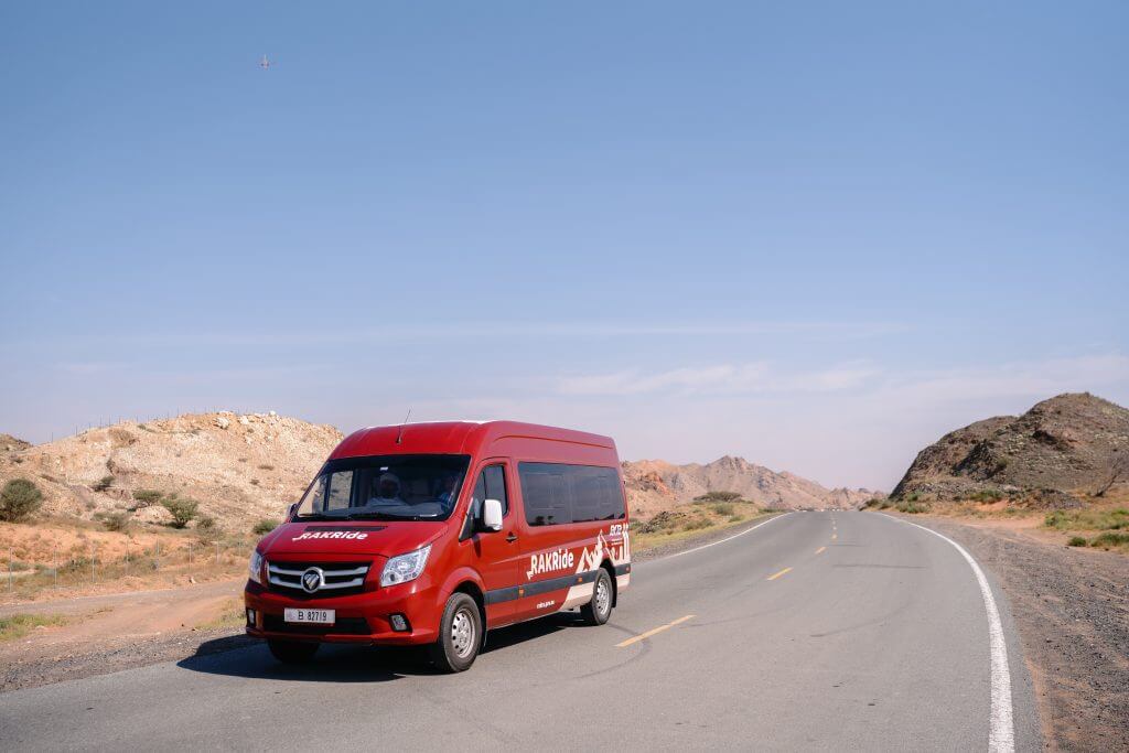 In Ras Al Khaimah, a new bus service called RAK Ride Express has been launched