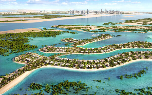 A beachfront gated community in Abu Dhabi, valued at $1.1 billion, has been unveiled by JIIC