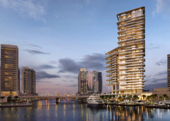 Foster + Partners unveils designs for two new towers at Marasi Bay in the UAE