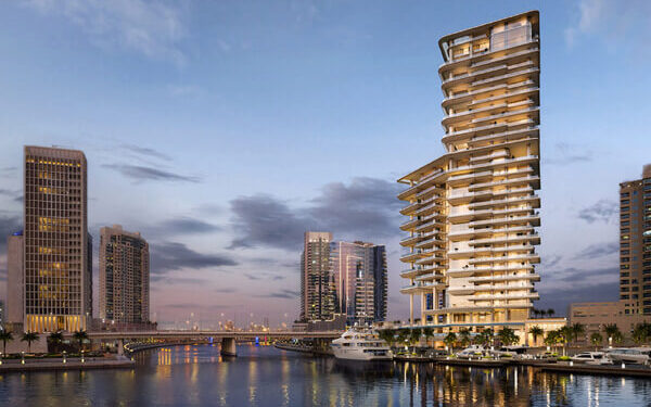 Foster + Partners unveils designs for two new towers at Marasi Bay in the UAE
